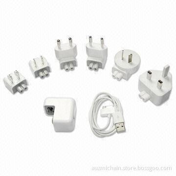 USB AC Adapter Power Supply for iPad/iPhone